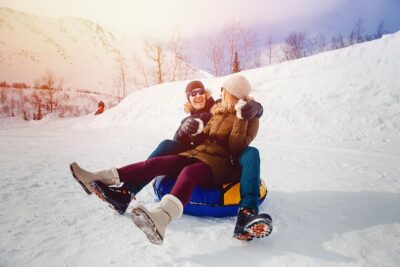 snowtubing